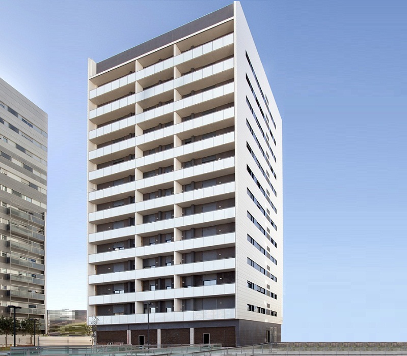 Apartments Building at L’Hospitalet